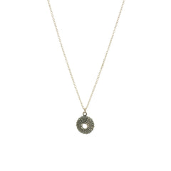 Oxidised Urchin Necklace