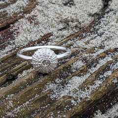 Silver Urchin Ring