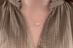 Rose Gold Vermeil Urchin Necklace