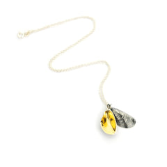 Large Double Shell Mussel Necklace